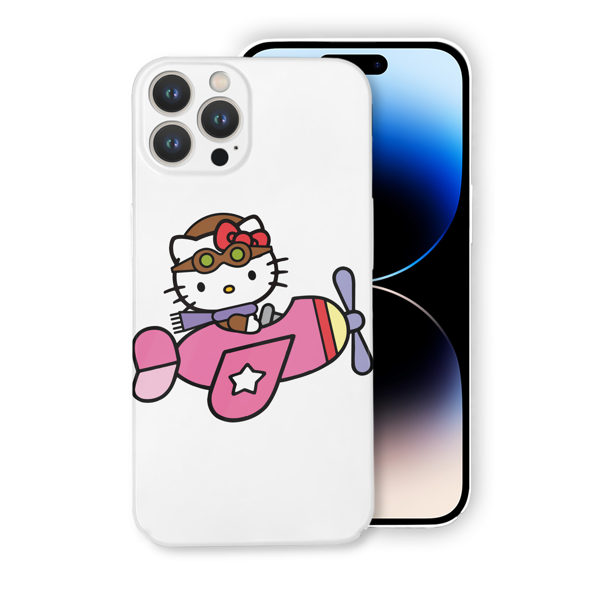 （画像用） Hello Kitty ハローキティ 【iPhone 14シリーズ対応】ハードケース